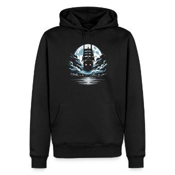 Mysterious disappearances in the Bermuda Triangle - Men’s Premium Organic Hoodie - black - Front - Nico (187cm)