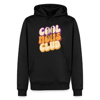 Cool Moms Club Mama Muttertag - Männer Premium Bio Hoodie - Schwarz - Vorne - Nico (187cm)