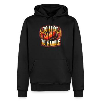 Hot Chicken Wings Spicy Wings Buffalo Wings - Männer Premium Bio Hoodie - Schwarz - Vorne - Nico (187cm)