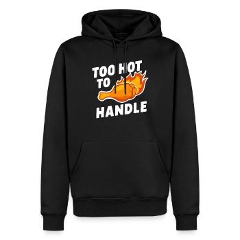 Hot Chicken Wings Spicy Wings Buffalo Wings - Männer Premium Bio Hoodie - Schwarz - Vorne - Nico (187cm)