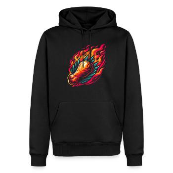 Hot Chicken Wings Spicy Wings Buffalo Wings - Männer Premium Bio Hoodie - Schwarz - Vorne - Nico (187cm)