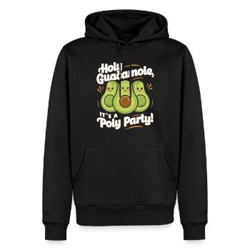 Polyamorous Community Polyamorous Parenting - Men’s Premium Organic Hoodie - black - Front - Nico (187cm)