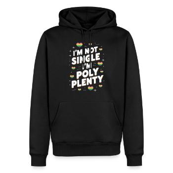 Polyamorous Community Polyamorous Parenting - Men’s Premium Organic Hoodie - black - Front - Nico (187cm)