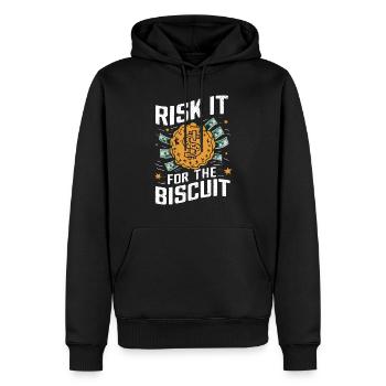 Börsenhändler, Forex-händler, Anlegerhandel - Männer Premium Bio Hoodie - Schwarz - Vorne - Nico (187cm)