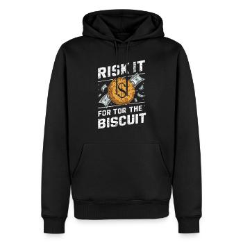 Börsenhändler, Forex-händler, Anlegerhandel - Männer Premium Bio Hoodie - Schwarz - Vorne - Nico (187cm)