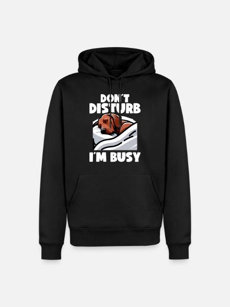 Rhodesian Ridgeback Dog Rhodesian Ridgebacks - Men’s Premium Organic Hoodie - black