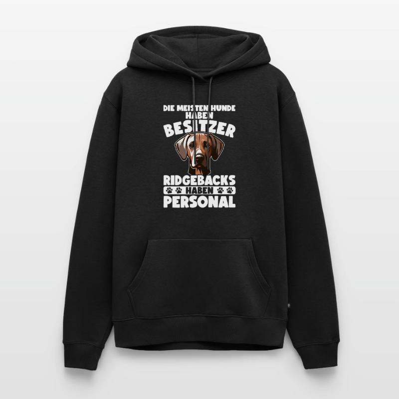 Rhodesian Ridgeback Hund Rhodesian Ridgebacks Männer Premium Bio Hoodie
