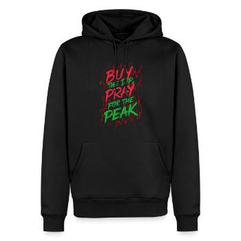 Börsenhändler, Forex-händler, Anlegerhandel - Männer Premium Bio Hoodie - Schwarz - Vorne - Nico (187cm)
