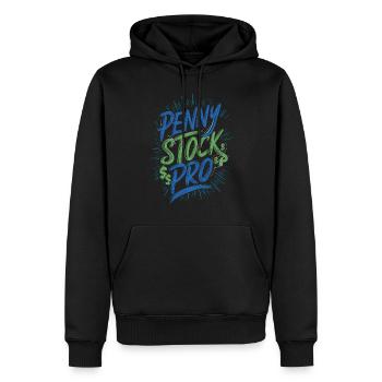 Börsenhändler, Forex-händler, Anlegerhandel - Männer Premium Bio Hoodie - Schwarz - Vorne - Nico (187cm)