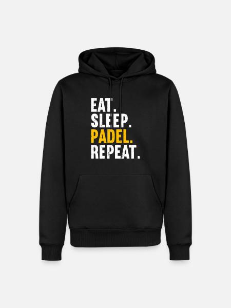Padel Sport Padel Player - Men’s Premium Organic Hoodie - black
