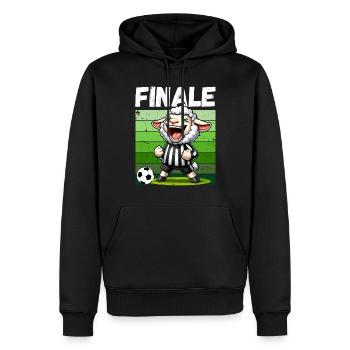 Fußball Finale Fußballfan Fußballspieler Lustig - Männer Premium Bio Hoodie - Schwarz - Vorne - Nico (187cm)