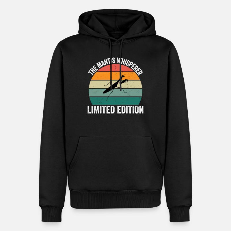 The Mantis Whisperer - Männer Premium Bio Hoodie - Schwarz