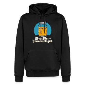 Vorteile Von Kombucha Für Brewer Maker Tea Lover - Männer Premium Bio Hoodie - Schwarz - Vorne - Nico (187cm)
