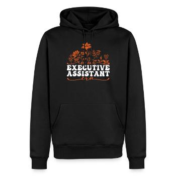 In My Executive Assistant Era - Men’s Premium Organic Hoodie - black - Front - Nico (187cm)