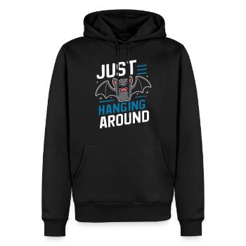 Renouveau de l’emo et mode alternative pour les enfants de la scène - Sweat à capuche Premium bio Homme - noir - Devant - Nico (187cm)