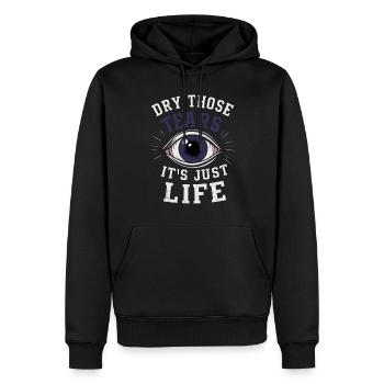 Renouveau de l’emo et mode alternative pour les enfants de la scène - Sweat à capuche Premium bio Homme - noir - Devant - Nico (187cm)