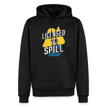 School administrators School staff Caretakers - Men’s Premium Organic Hoodie - black - Front - Nico (187cm)