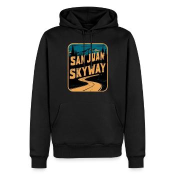 San Juan Skyway Scenic Mountain Road Trip - Männer Premium Bio Hoodie - Schwarz - Vorne - Nico (187cm)