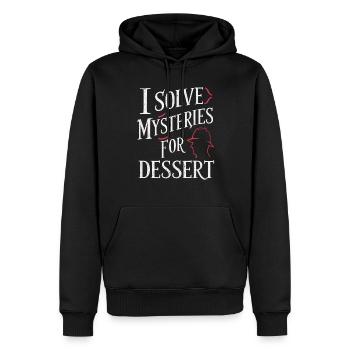 Meurtre Mystère Tenue De Dîner, Fête, Scène De Crime - Sweat à capuche Premium bio Homme - noir - Devant - Nico (187cm)