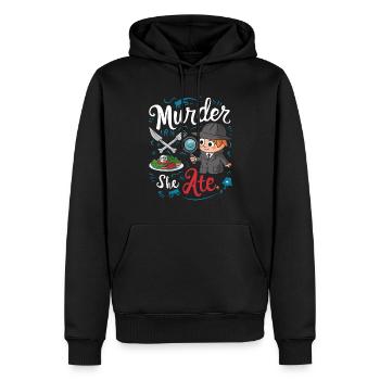 Meurtre Mystère Tenue De Dîner, Fête, Scène De Crime - Sweat à capuche Premium bio Homme - noir - Devant - Nico (187cm)