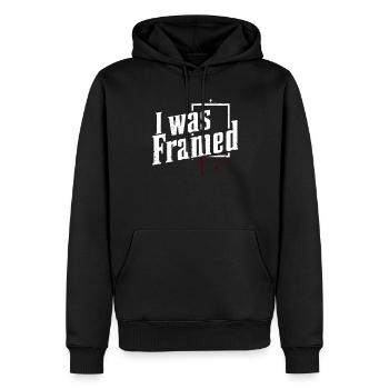Meurtre Mystère Tenue De Dîner, Fête, Scène De Crime - Sweat à capuche Premium bio Homme - noir - Devant - Nico (187cm)