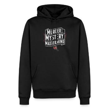 Meurtre Mystère Tenue De Dîner, Fête, Scène De Crime - Sweat à capuche Premium bio Homme - noir - Devant - Nico (187cm)