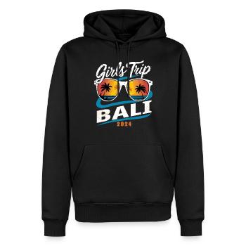 Girls Trip Bali 2024 - Männer Premium Bio Hoodie - Schwarz - Vorne - Nico (187cm)