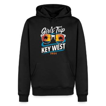 Girls Trip Key West 2024 - Männer Premium Bio Hoodie - Schwarz - Vorne - Nico (187cm)