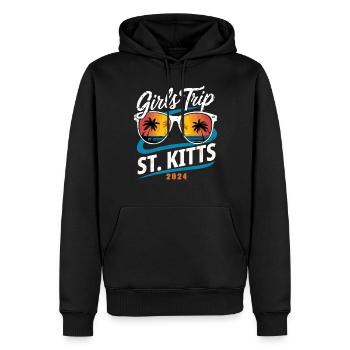 Girls Trip St. Kitts 2024 - Männer Premium Bio Hoodie - Schwarz - Vorne - Nico (187cm)