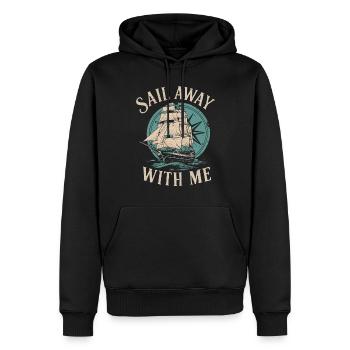 Sailors Sea Shanty Singing Ship Adventures - Männer Premium Bio Hoodie - Schwarz - Vorne - Nico (187cm)
