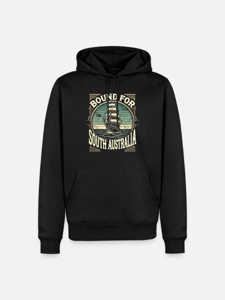 Sailors Sea Shanty Singing Ship Adventures - Men’s Premium Organic Hoodie - black