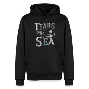 Sailors Sea Shanty Singing Ship Adventures - Men’s Premium Organic Hoodie - black - Front - Nico (187cm)