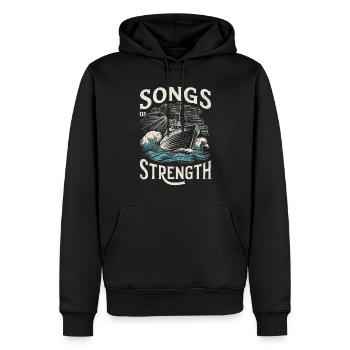 Sailors Sea Shanty Singing Ship Adventures - Männer Premium Bio Hoodie - Schwarz - Vorne - Nico (187cm)
