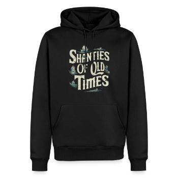 Sailors Sea Shanty Singing Ship Adventures - Männer Premium Bio Hoodie - Schwarz - Vorne - Nico (187cm)