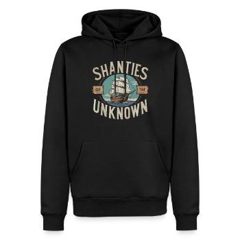 Sailors Sea Shanty Singing Ship Adventures - Männer Premium Bio Hoodie - Schwarz - Vorne - Nico (187cm)