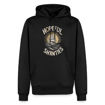 Sailors Sea Shanty Singing Ship Adventures - Männer Premium Bio Hoodie - Schwarz - Vorne - Nico (187cm)