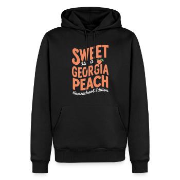 Géorgie Vie de maman scolarisée à la maison dans l’État de la pêche - Sweat à capuche Premium bio Homme - noir - Devant - Nico (187cm)