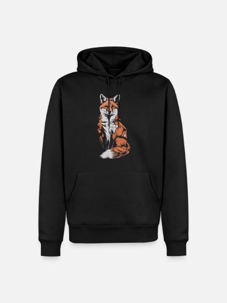 Fuchs Artistic design with style - Men’s Premium Organic Hoodie - black