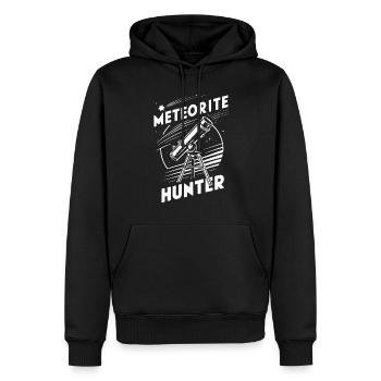 Stargazing And Meteor Shower Enthusiast - Männer Premium Bio Hoodie - Schwarz - Vorne - Nico (187cm)