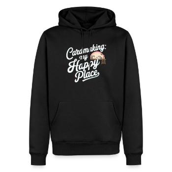 Cardmaker Scrapbooking Card Making Sets For - Men’s Premium Organic Hoodie - black - Front - Nico (187cm)