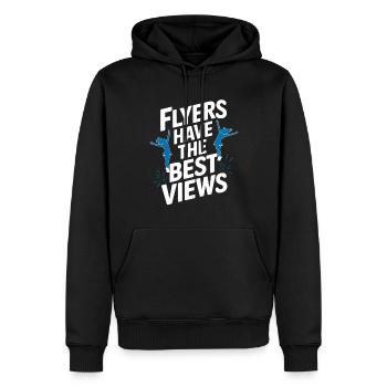 Cheerleading und Stunt Team Training für Spirit - Männer Premium Bio Hoodie - Schwarz - Vorne - Nico (187cm)