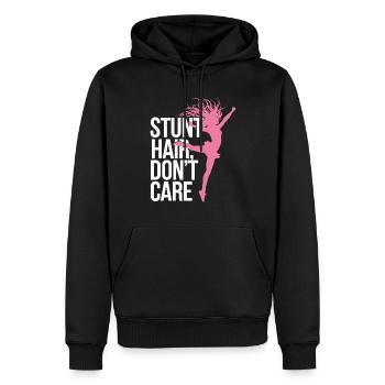 Cheerleading und Stunt Team Training für Spirit - Männer Premium Bio Hoodie - Schwarz - Vorne - Nico (187cm)