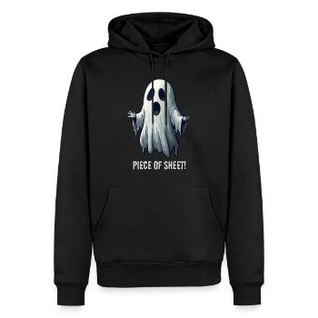 Lustiger Geist Halloween Unisex Teen Kinder T-Shirt - Männer Premium Bio Hoodie - Schwarz - Vorne - Nico (187cm)