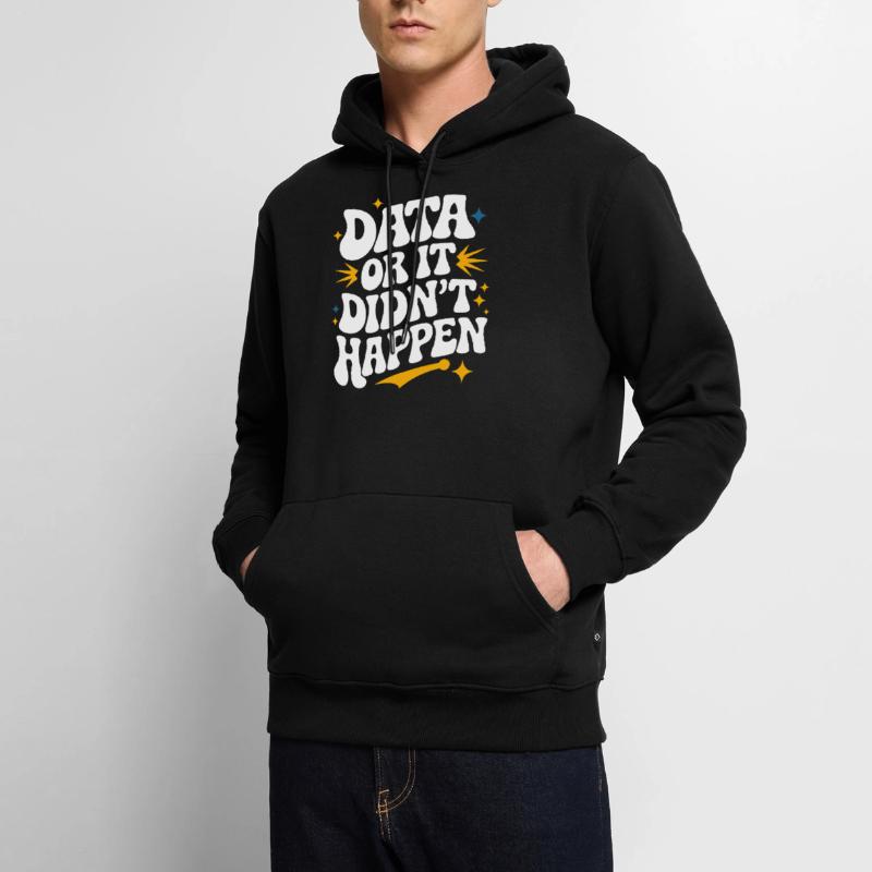 Data Analyst Data Scientist Data Engineer : Sweat à capuche Premium bio Homme