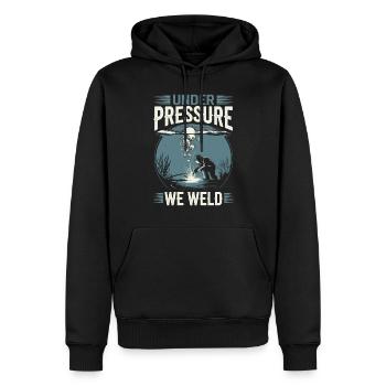 Unterwasser Schweißen Marine Taucher Berufe - Männer Premium Bio Hoodie - Schwarz - Vorne - Nico (187cm)