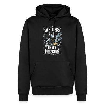Unterwasser Schweißen Marine Taucher Berufe - Männer Premium Bio Hoodie - Schwarz - Vorne - Nico (187cm)