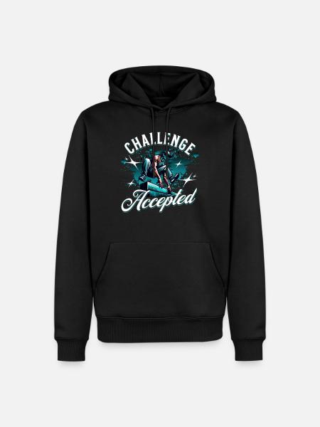 Parkour - Männer Premium Bio Hoodie - Schwarz