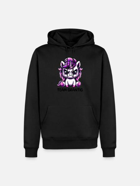 Team Grantig - Men’s Premium Organic Hoodie - black