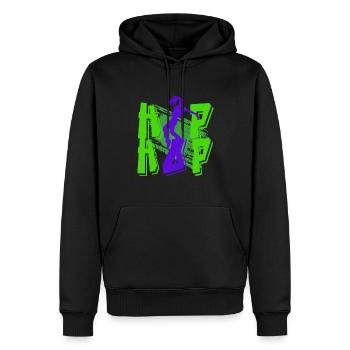 Hip Hop Tänzerin - Dance girl - Männer Premium Bio Hoodie - Schwarz - Vorne - Nico (187cm)