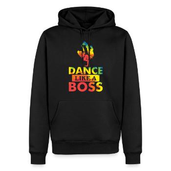 Breakdance Breakdancer Breakdance Kinder - Männer Premium Bio Hoodie - Schwarz - Vorne - Nico (187cm)